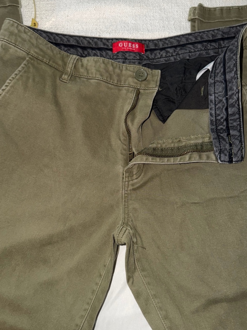 GUESS Olive Green Men’s Chino Pants